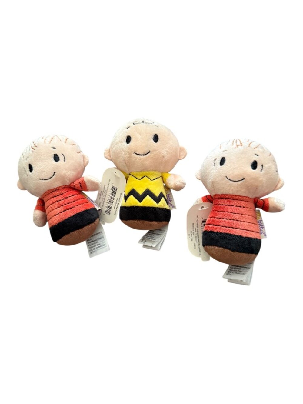 Peanuts Hallmark Itty Bittys Plush Set Of 3